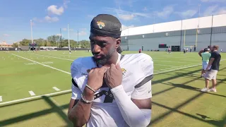 Brian Thomas Jr Training Camp Full Interview