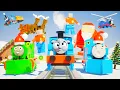 Thomas \u0026 Friends Brick Rigs Christmas Adventures!