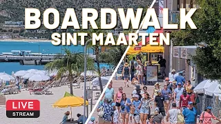 Boardwalk Great Bay Beach Philipsburg Saint Martin LIVE Cam