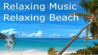 Download Relaxing Electronic Music for Stress Relief and Sleep with Beautiful Beach and Waves (#2 2020) MP3