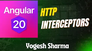 Angular 20 Interceptors Auth Global HTTP Error Handling in Hindi