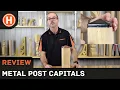 Review Metal Post Capitals HAMMERSMITH