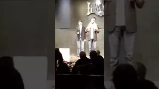 تقليد جورج وسوف أبو وديع بحضوره وهو يضحك 