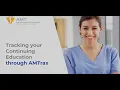 Tracking your Continuing Education through AMTrax