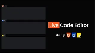 How To Make Live Code Editor Using HTML CSS And JavaScript Online Code Editor Bluebace