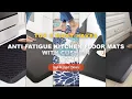 Cheap Best Anti Fatigue Kitchen Floor Mats With Cushion Unboxing Review - EIFLOY Cushioned Anti