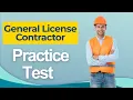 General Contractor Practice Test 2026 License Exam Prep Certification Test Questions