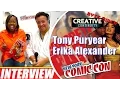 Tony Puryear Erika Alexander comic book creators Dark Horse Concrete Park - Creative Continuity