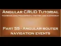 Angular router navigation events