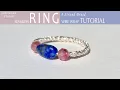 Seamless 8 Strand Braid Wire Wrap Ring Tutorial DIY Ring Easy Ring DIY Jewelry How to make