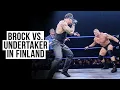 Download Lagu Brock Lesnar battles The Undertaker in rare WWE Title Match from Finland: From the WWE Vault