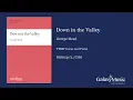 Down in the Valley by George Mead - Scrolling Score