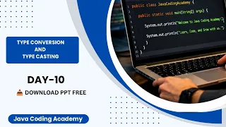 type conversion in java explained in telugu widening narrowing conversion episode 10