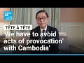 Lagu 'We have to avoid acts of provocation' with Cambodia, Thai FM says • FRANCE 24 English
