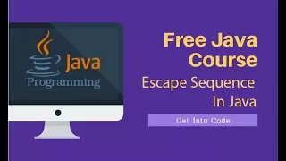 Escape Sequence In Java getintocode blogspot com