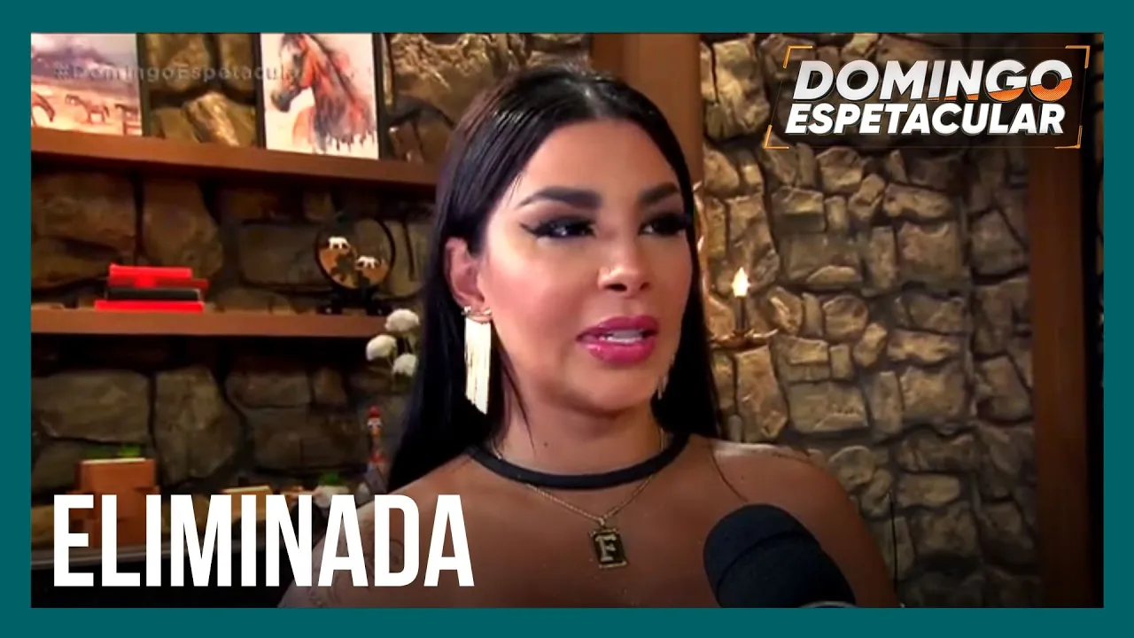 Domingo Espetacular mostra as primeiras 24 horas de Jenny Miranda após a saída de A Fazenda