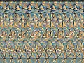DESCENT 3 - animated 3D stereogram with a moving hidden picture