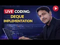 Circular Deque Implementation in Python Live Coding