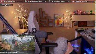 TWITCH CLIP alinity female apex streamer Apex Legends - Battle Royal