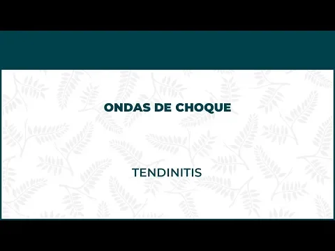 Tendinitis. Ondas De Choque - FisioClinics Logroño, La Rioja