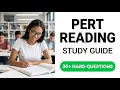 Pass The 2026 PERT Reading Test Fast Ultimate Study Guide