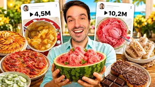 J’ai testé les recettes TIKTOK d’été aux MILLIONS de vues… Verdict !