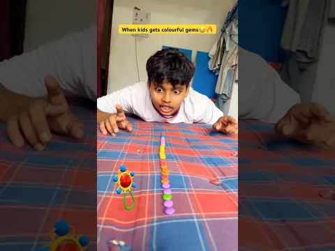 Kids and colourful gems 😂🔥 #relatable #comedy #shortvideo