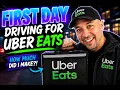 FIRST DAY Driving for Uber Eats Was It Actually Worth It