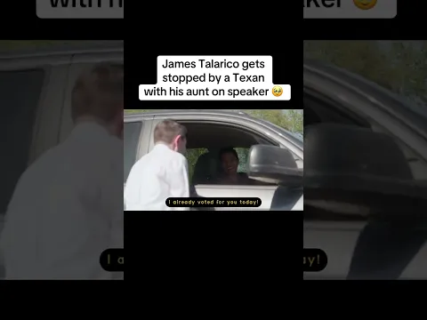 James Talarico gets stopped by a Texan with his aunt on speaker