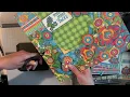 Double layout to travel journal Graphic 45 Bohemian Bazar