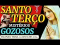 Download Lagu SANTO TERÇO DE HOJE - Segunda-feira (29/07/2024)🌹Mistérios Gozosos🌹Terço Mariano / Terço de Fátima
