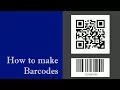 How to create multiple barcodes