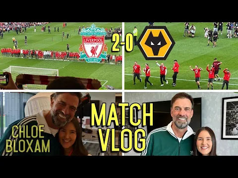 Download MP3 JURGEN KLOPP SAYS AN EMOTIONAL GOODBYE TO ANFIELD IN UNREAL ATMOSPHERE! | Liverpool 2-0 Wolves |Vlog