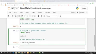 The Math Library in Python 3 Python is Easy
