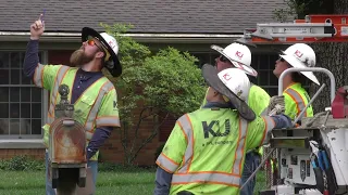Outage FAQ I can see crews near my home but why are they standing around talking