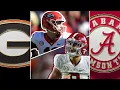 No 1 Georgia vs No 3 Alabama Key storylines Betting CBS Sports