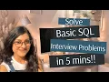 Solving a Twitter SQL Interview Question SQL Tutorial