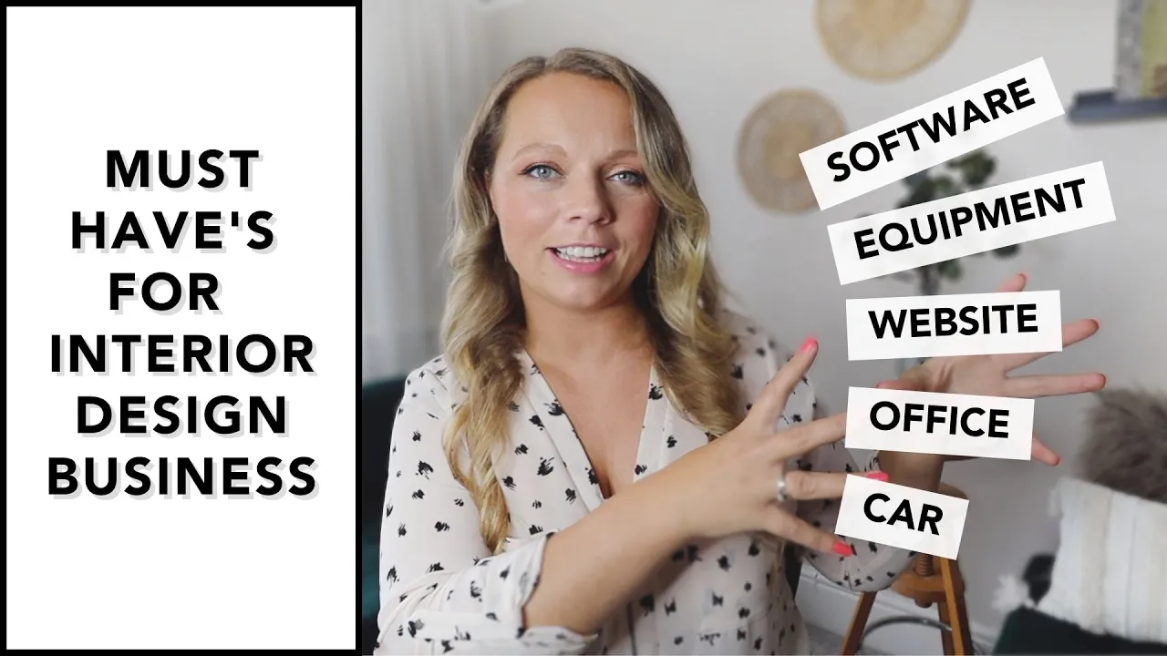 Outline Video INTERIOR DESIGN BUSINESS ESSENTIALS: must-have tools and supplies