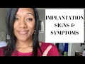 Recognizing Implantation Symptoms - speed up the DREADED TWO WEEK WAIT