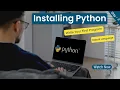How to Install Python Write Your First Python Program Nepali Tutorial Day 2