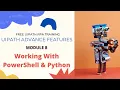 Working With Powershell Python with UiPath Studio UiPath Free Course Day 8