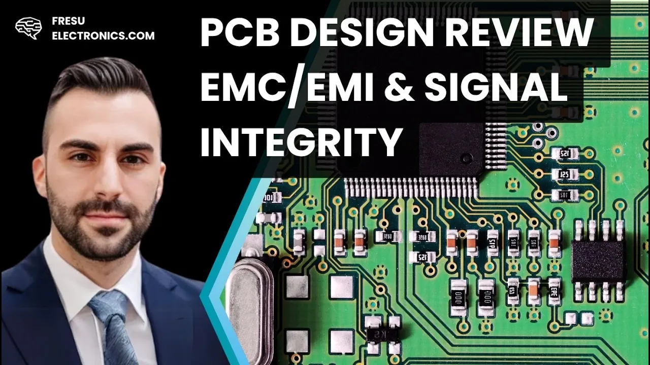 Printed Circuit Board (PCB) Design Review - EMC/EMI & Signal Integrity - Simulation