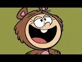 Leni loud gets scared by lily loud dressing as a squirrel