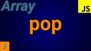JavaScript Array Pop