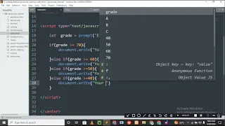 Grade Calculator in Javascript