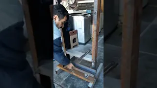 تعلم صنع بريس حديد بأرخص طريقة An Iron Press 