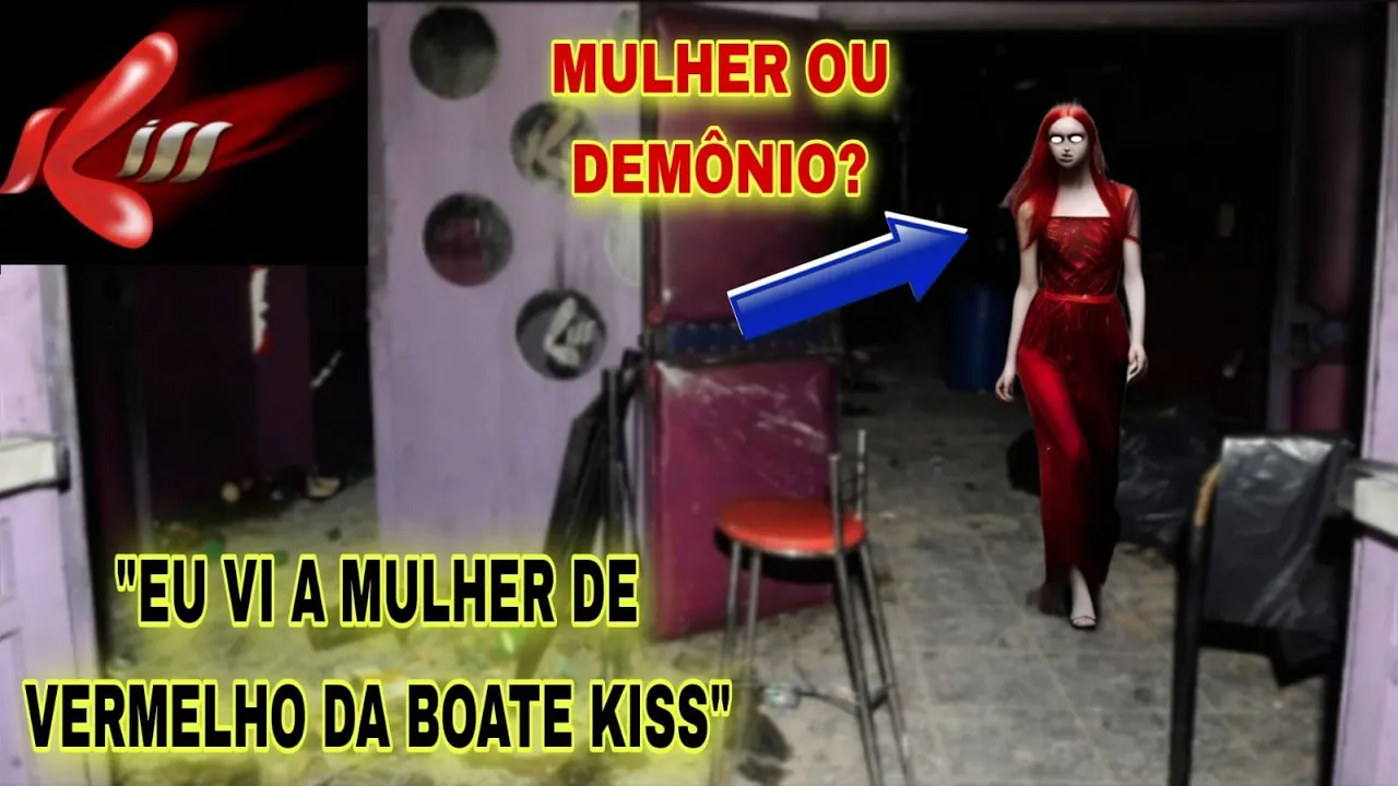 A MULHER DE VERMELHO DA BOATE KISS, RELATO ASSUSTADOR - SPIRITBOX