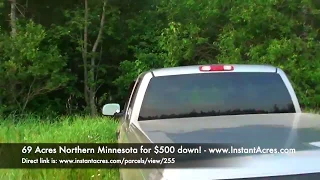 69 Acres in MN for 500 Down - Owner Financed Land in Minnesota