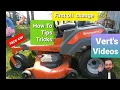 Husqvarna Z254 zero turn lawn mower Kohler 26hp engine 10 hour maintenance how to oil change review