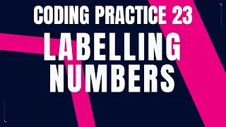 Labelling Number Coding Practice 23 Nxtwave ccbp 4 0 Python coding tips tricks Python Code